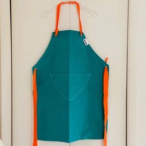Siecle I Bright Green & Orange Canvas Protective Apron